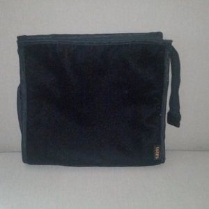 Totes black velvet insert organizer EUC